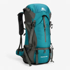 70L Nylon Hiking and Camping Backpack with Rain Cover