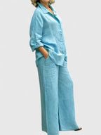 Relaxed Two Piece Set with Versatile Styling