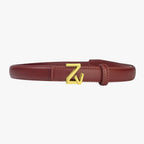 Adjustable Waist Belt with Refined Statement Buckle