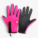 Guantes de invierno repelentes al agua y compatibles con pantallas táctiles