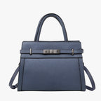 Structured Handbag with Soft Handles