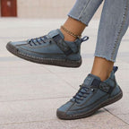 Velcro Strap Trainers with Wide Comfortable Fit