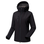 Softshell Jacket with Hood and Windproof Protection