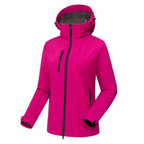 Softshell Jacket with Hood and Windproof Protection
