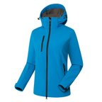 Softshell Jacket with Hood and Windproof Protection