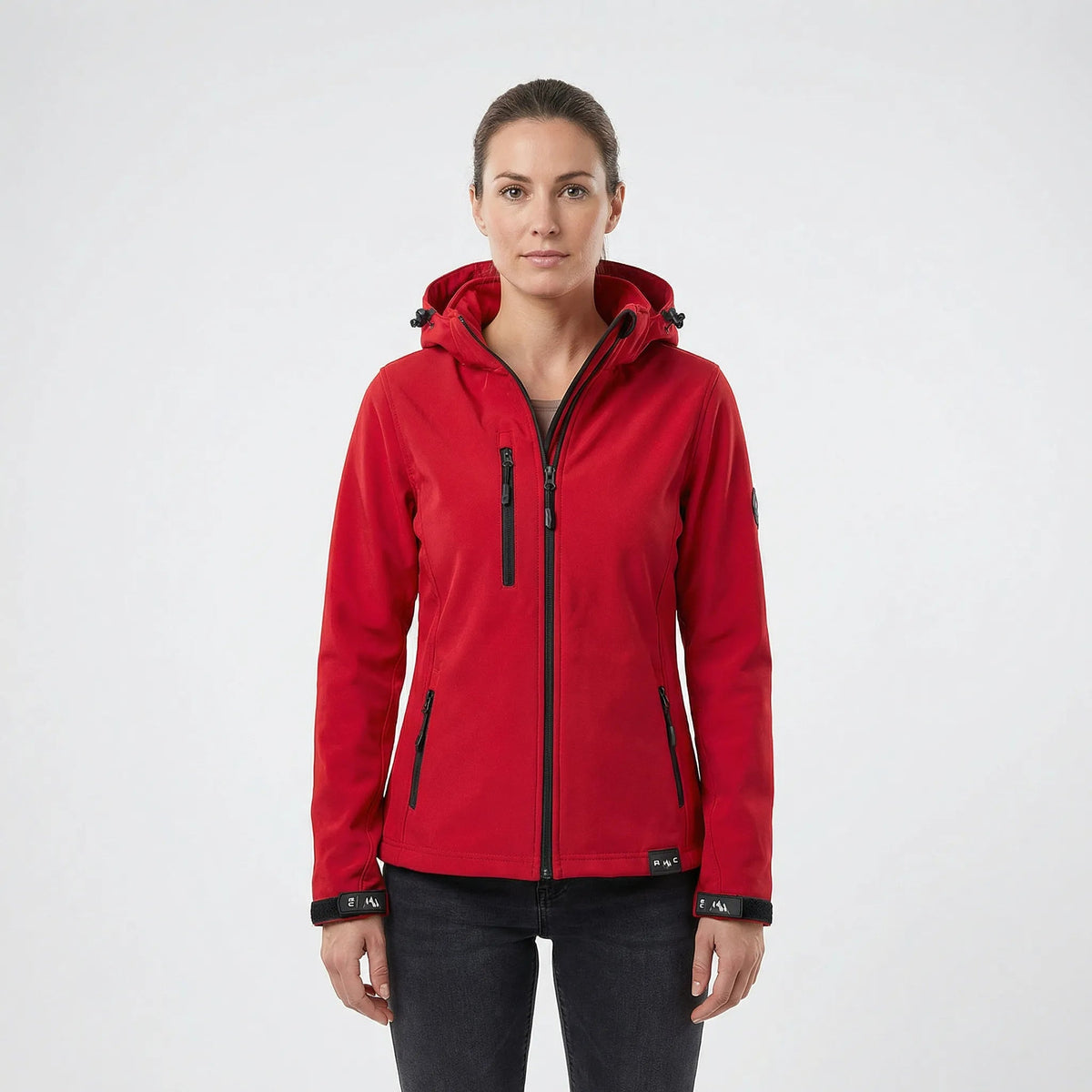 Softshell Jacket with Hood and Windproof Protection