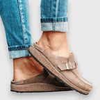 Sandalias con plantilla perfilada y suela antideslizante
