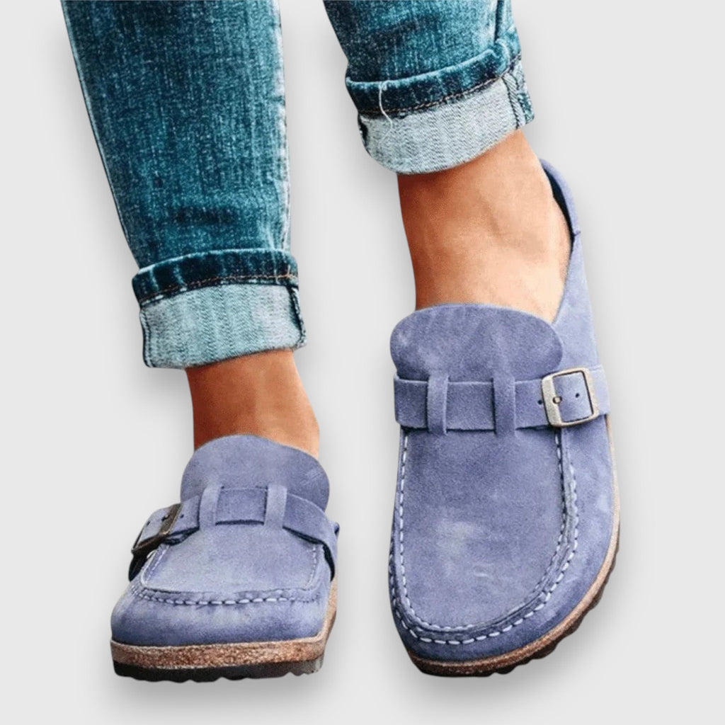 Sandalias con plantilla perfilada y suela antideslizante