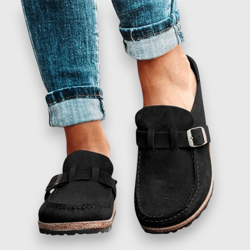 Sandalias con plantilla perfilada y suela antideslizante