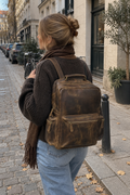 Rugged Backpack with Laptop Sleeve and Padded Straps