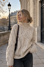Jersey de punto suave con tacto cálido y delicado