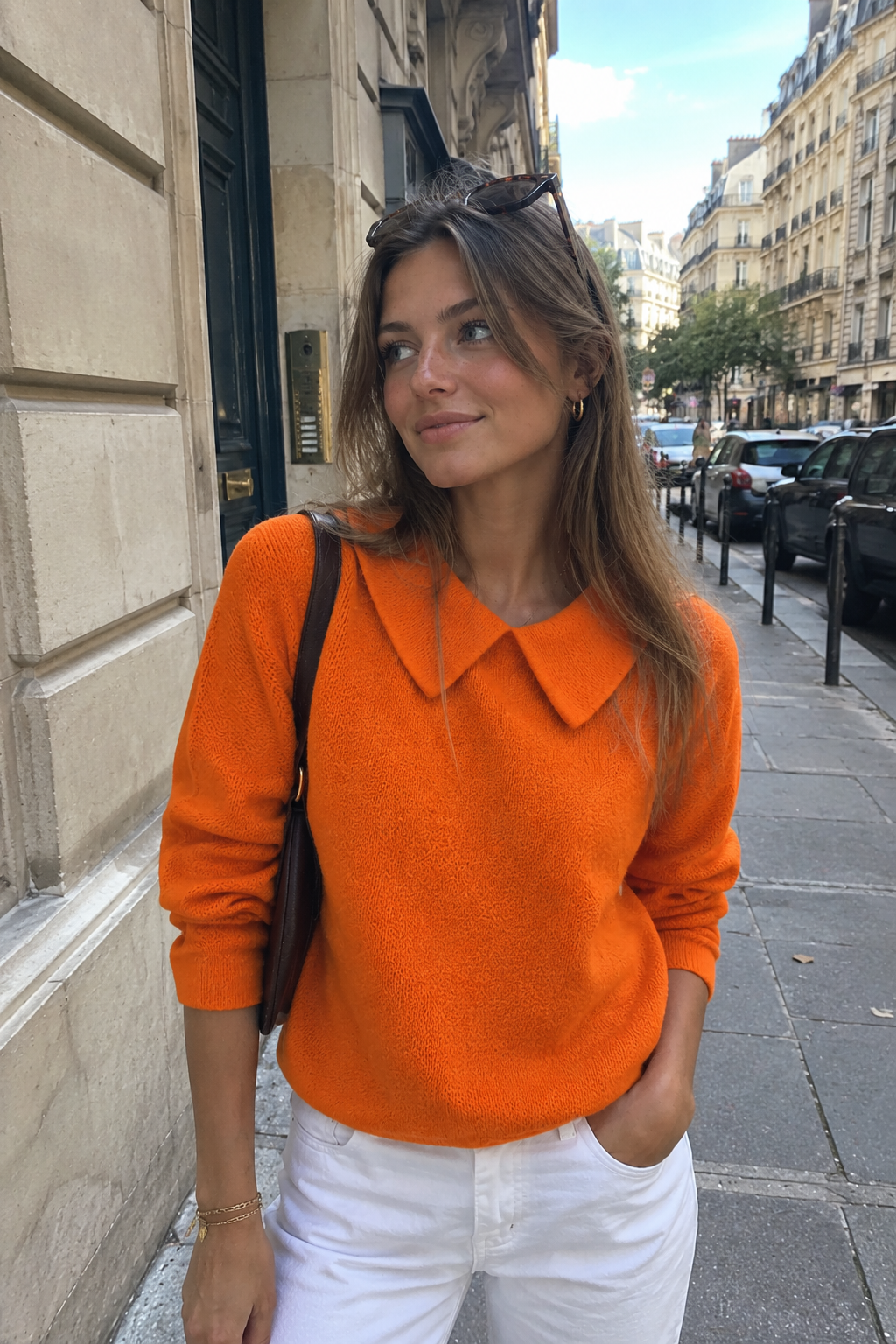 Classic Jumper with Relaxed Draping Fit