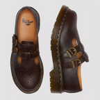 Mary Jane Flats with Adjustable Strap and Timeless Shape