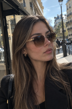 Cat Eye Sunglasses with Gradient Lenses
