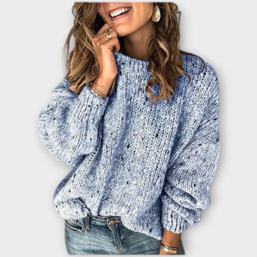Loose Fit Jumper with Warm Handle