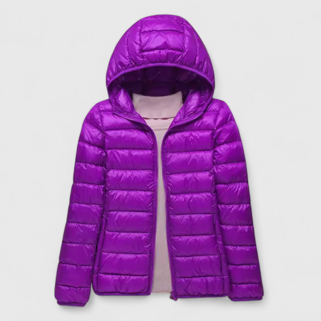 Ultra Light Quilted Jacket with Wind and Water Protection