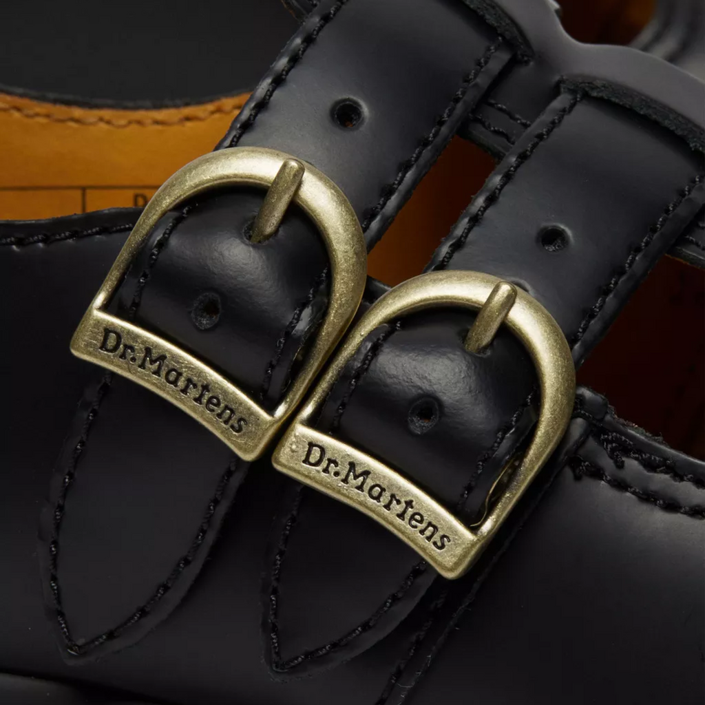 Mary Jane Flats with Adjustable Strap and Timeless Shape