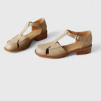 Sandalias Mary Jane con empeine transpirable