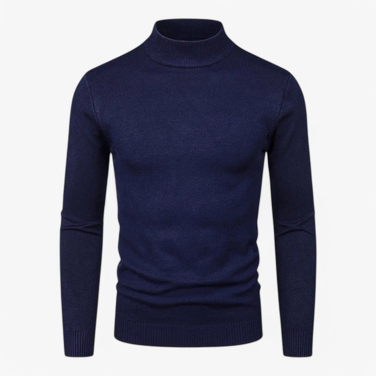 Wool Sweater with a Timeless, Classic Winter Silhouette