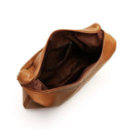 Bolso hobo de piel vegana con interior amplio y cierre de cremallera