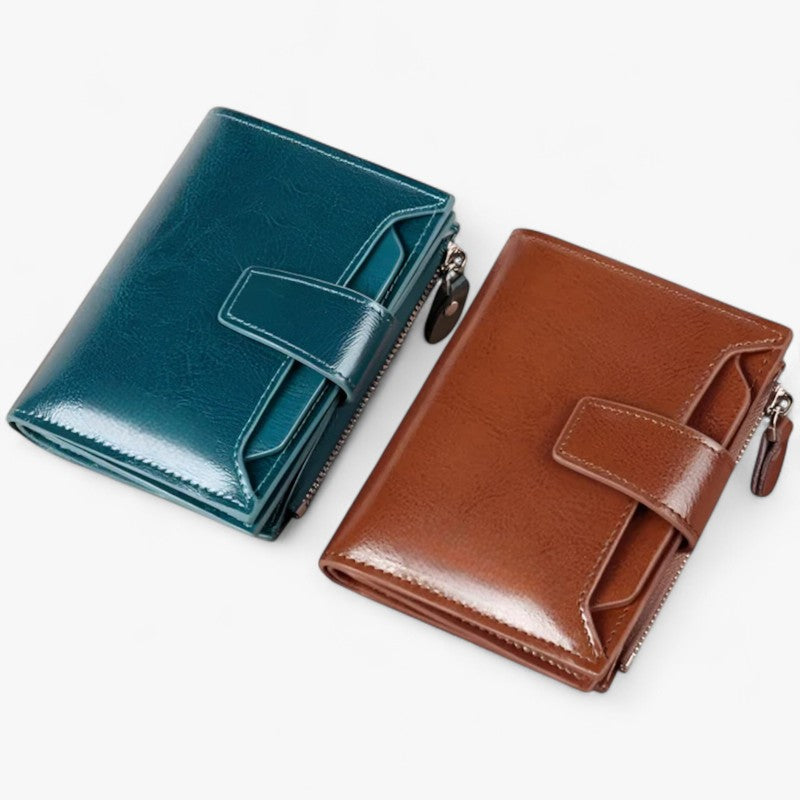 RFID-Blocking Wallet with Card and ID Slots