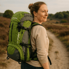 50L Water-Resistant Backpack with Included Rain Cover