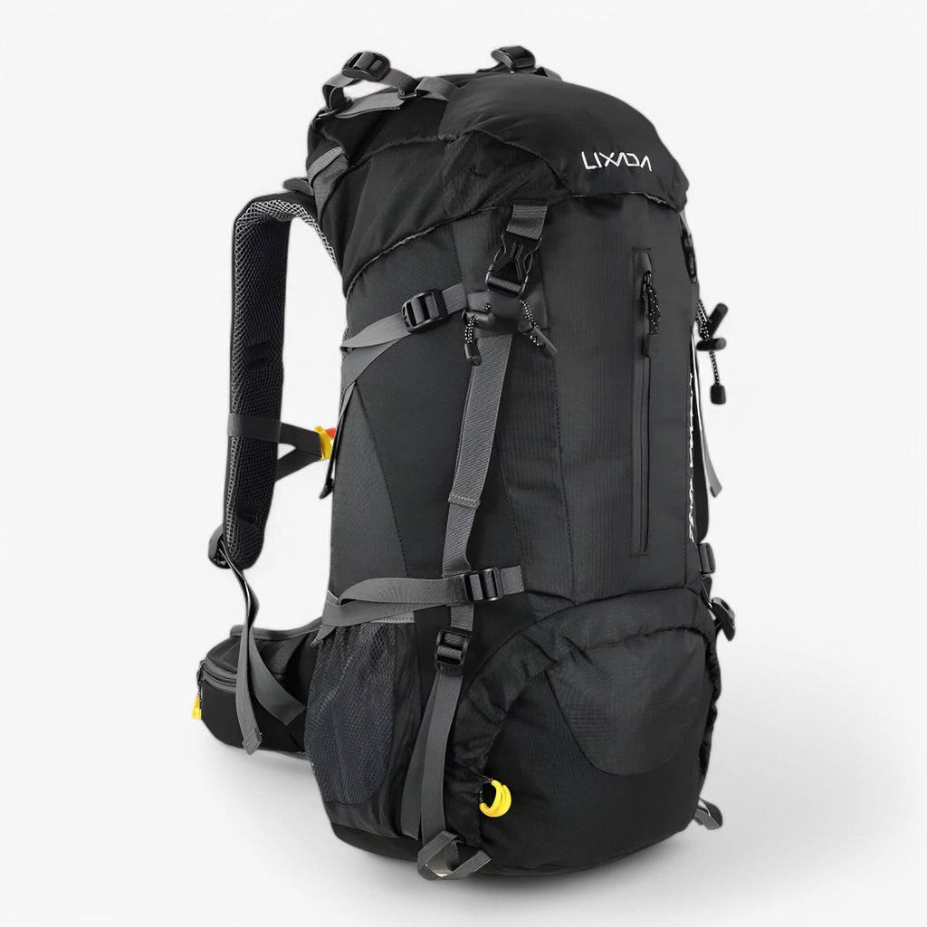 50L Water-Resistant Backpack with Included Rain Cover