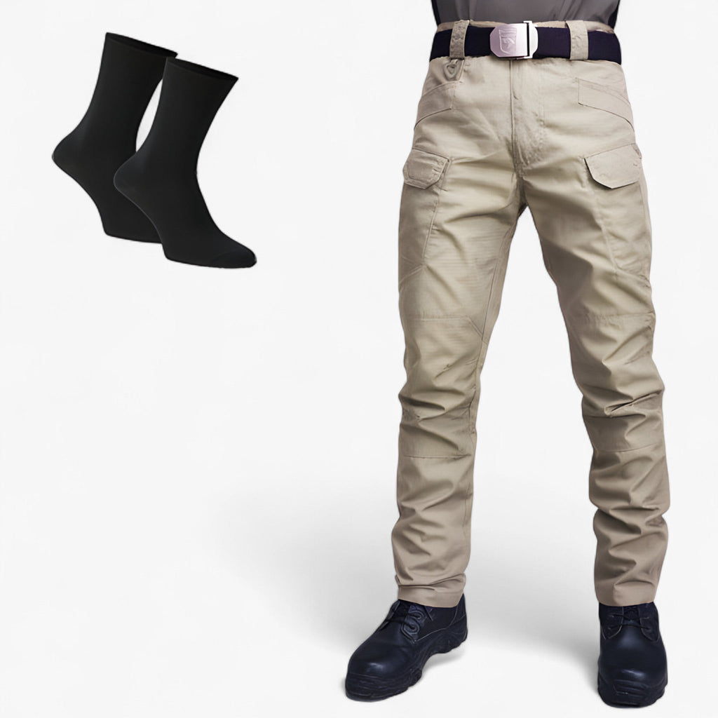 Tactical Trousers with Spacious Pockets