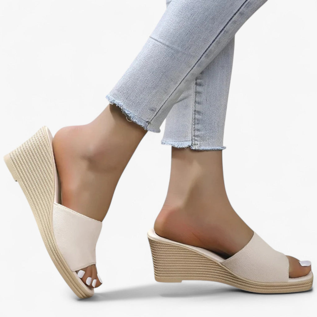 Suede-Look Mule Sandals with Padded Insole for Everyday Comfort