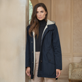 Water-Resistant Windproof Winter Jacket with Adjustable Hood