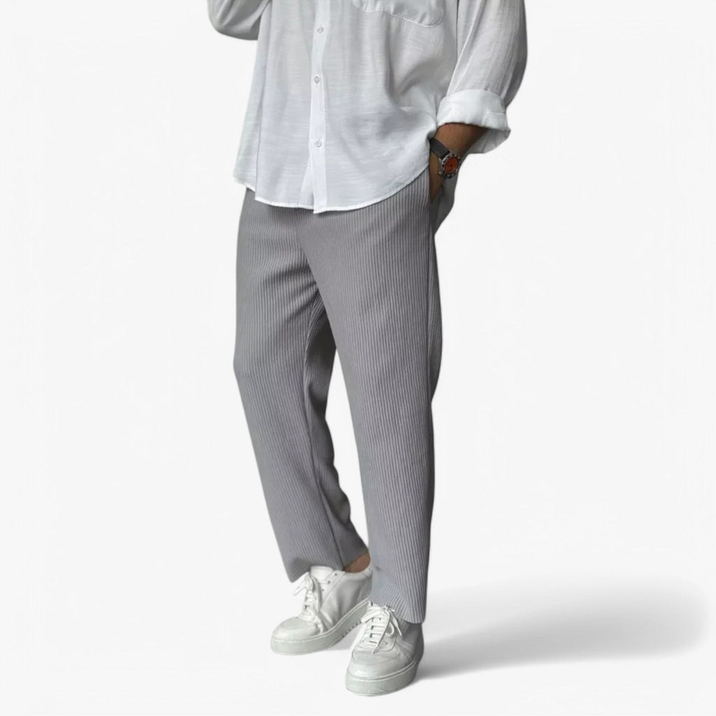 Men's Soft Stretch Trousers for Work and Weekend Wear