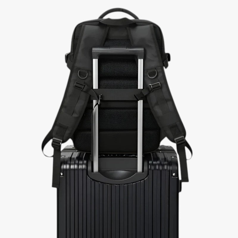 Expandable Travel Backpack with an Anti-Theft Pocket