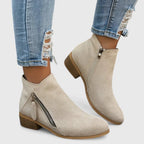 Boots i vintagestil med klassisk form