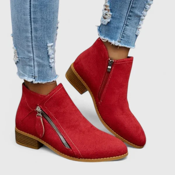 Boots i vintagestil med klassisk form