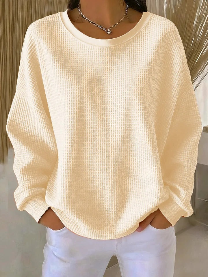 Minimalist Sweatshirt with Relaxed Fit
