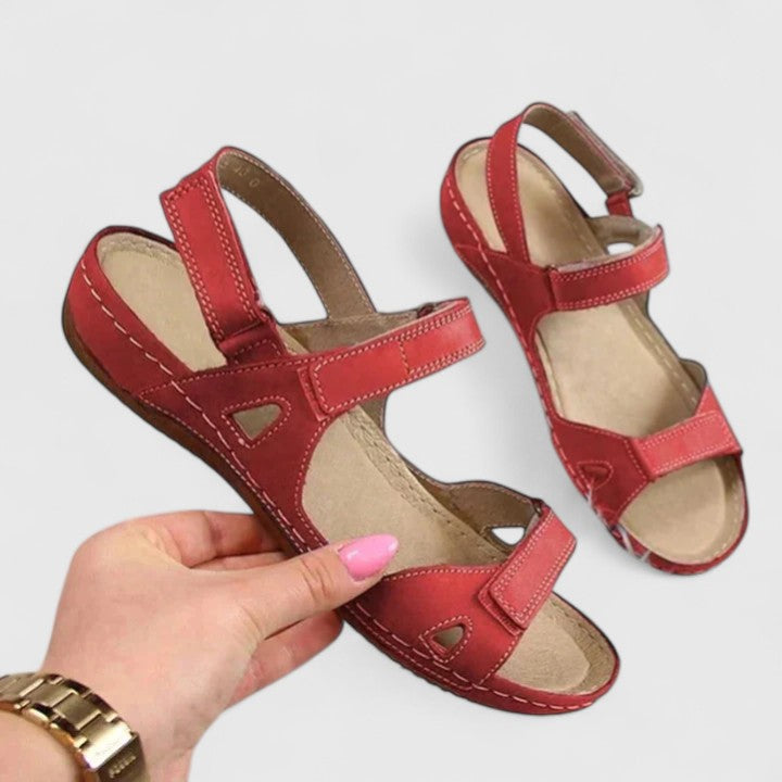 Cushioned Sandals with Slip-Resistant Sole