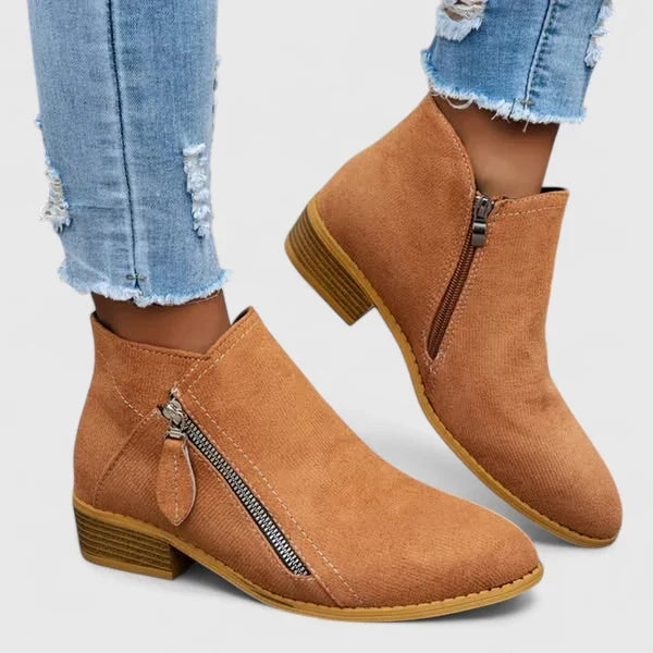 Boots i vintagestil med klassisk form