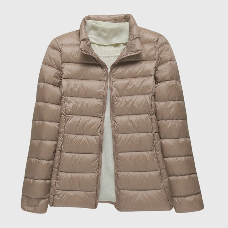 Ultra Light Quilted Jacket with Wind and Water Protection