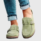 Slip-On Clogs with Moulded Sole and Slip-Resistant Grip