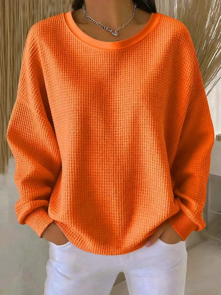 Minimalist Sweatshirt with Relaxed Fit