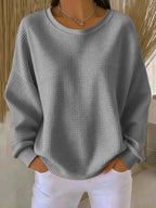 Minimalist Sweatshirt with Relaxed Fit