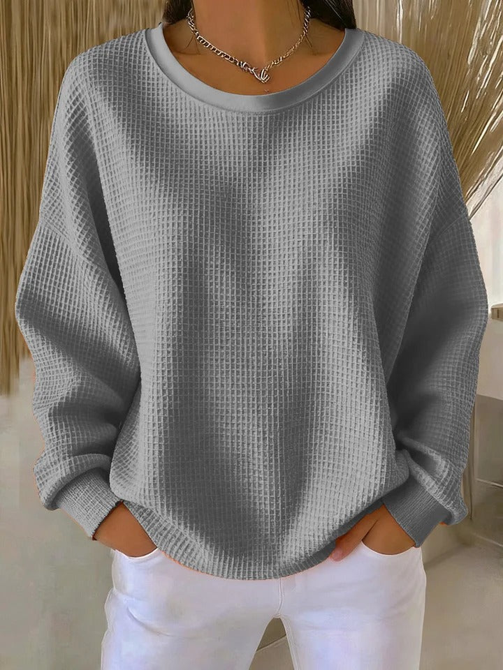 Minimalist Sweatshirt with Relaxed Fit