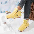 Lined Winter Boots with Wide Toe Box