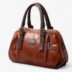 Faux Leather Flap Bag with Adjustable Strap and Magnetic Closure