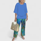 Coordinated Two Piece Set with Wide Colour Range