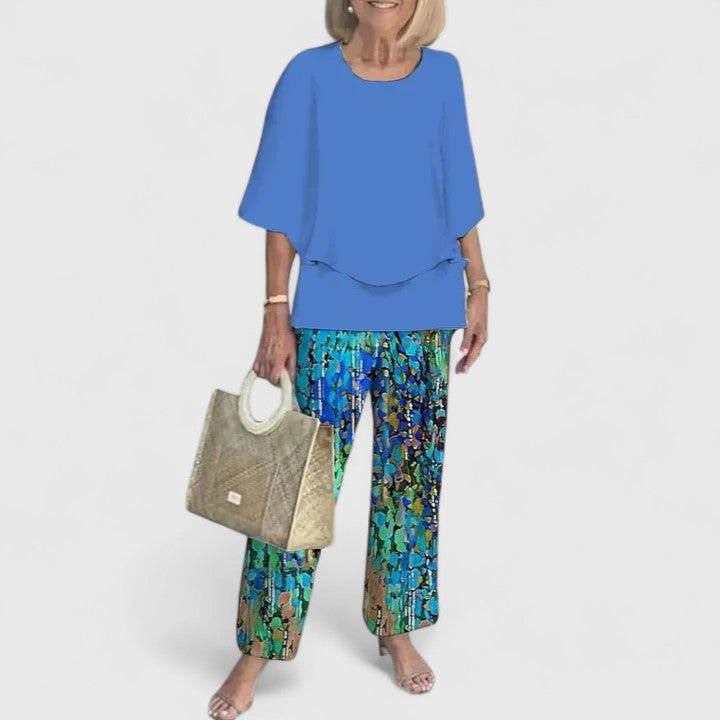 Coordinated Two Piece Set with Wide Colour Range