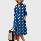 Vestido informal con bolsillos prácticos