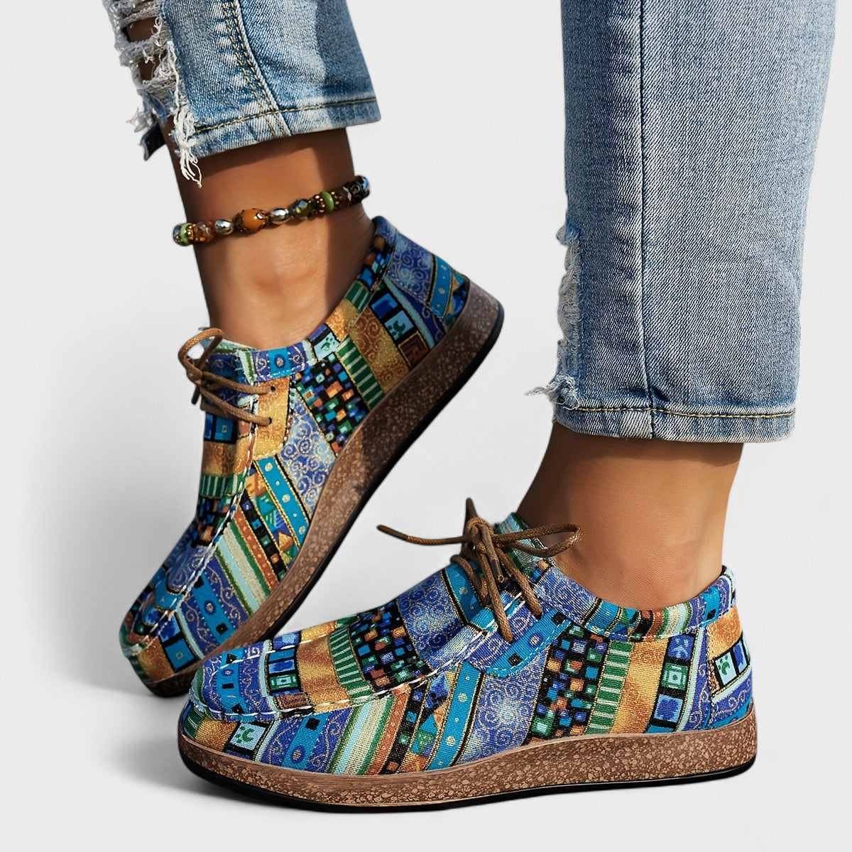 Formsydda sneakers med stötdämpande sula