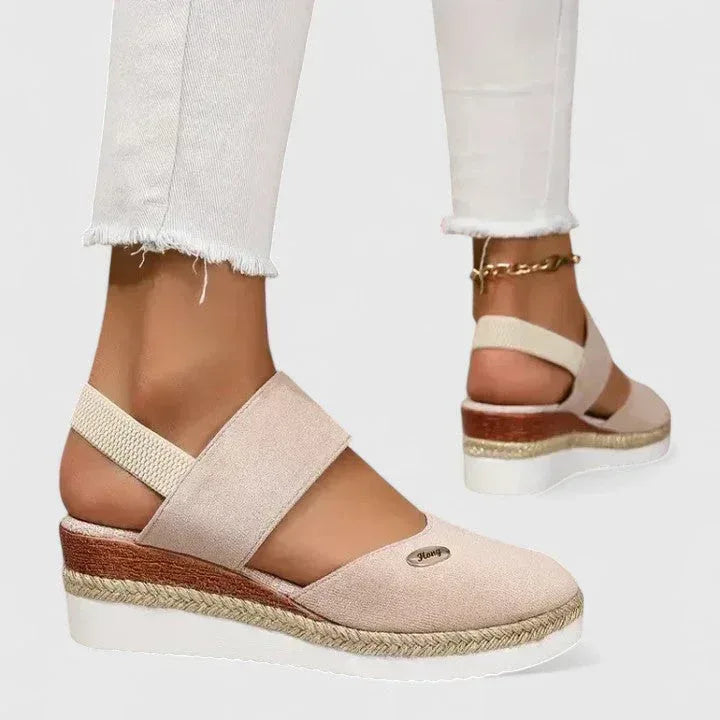 Gel Cushioned Sandals with Shock Absorption
