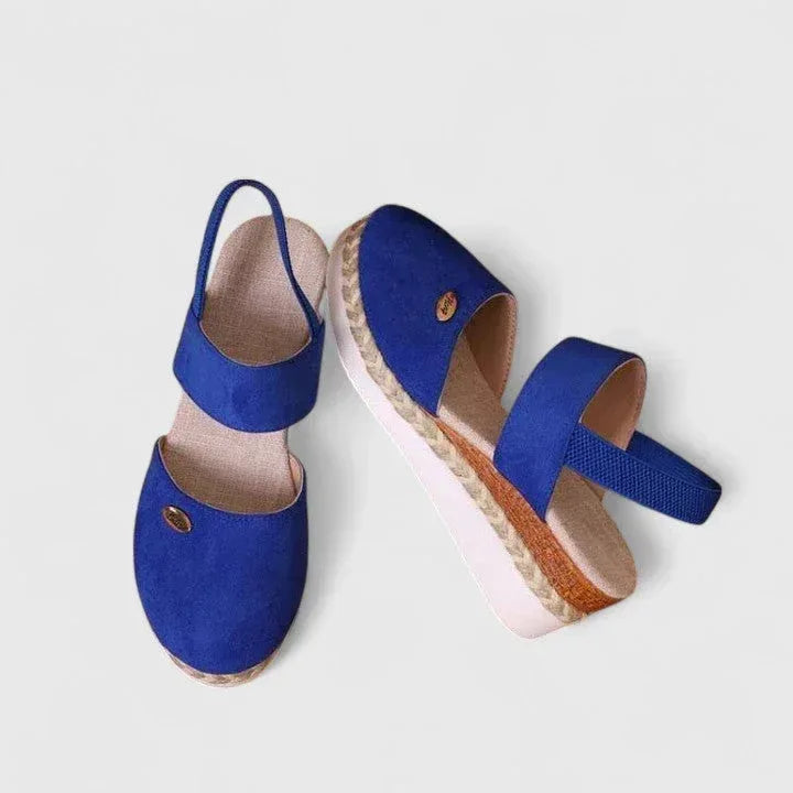 Gel Cushioned Sandals with Shock Absorption